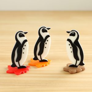 ペンギンと紅葉の３Dプリントスタンド