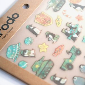 布用シール：ペンギンタンク