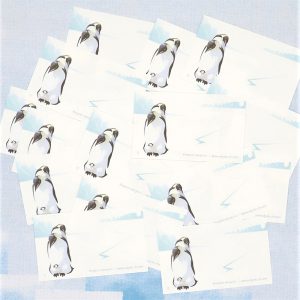 message card／コウテイ親子