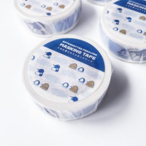 メモが書けるペンギンマスキングテープ