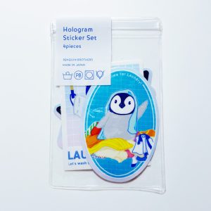 Laundry Timeホロステッカーセット,