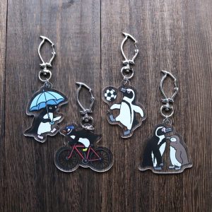 ペンギンアクリルキーホルダー