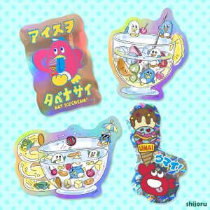 SNSバナー正方形ステッカー