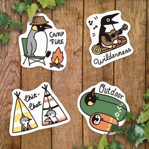 キャンプステッカー