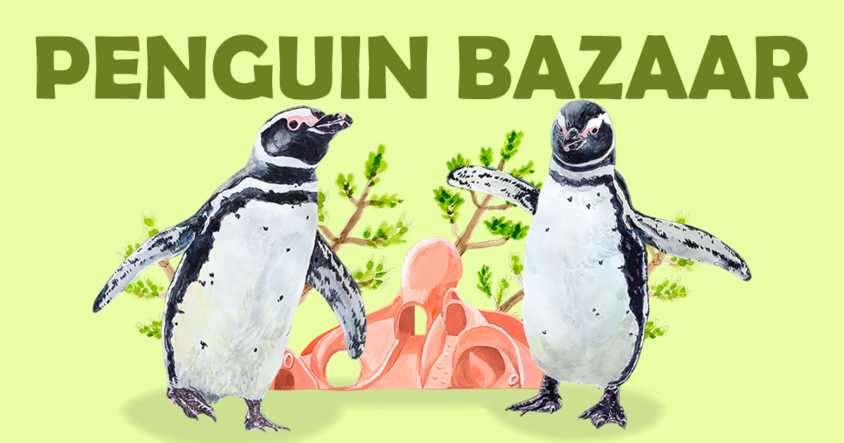 なおえつペンギンバザール | ペンギンをテーマにした