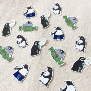 新潟限定デザインのフレークシール